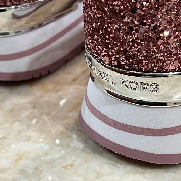 Michael Kors Women's Dash Knit Trainer Sneakers - Picture 7 of 14